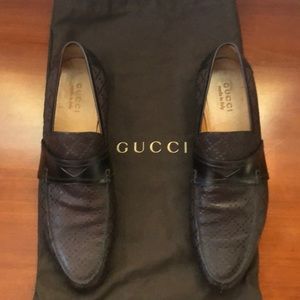 Gucci Loafers Men’s Anderson Diamanté Leather